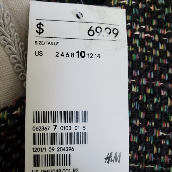 H&M Multi Textured Weave Coat - Picture 12 of 14